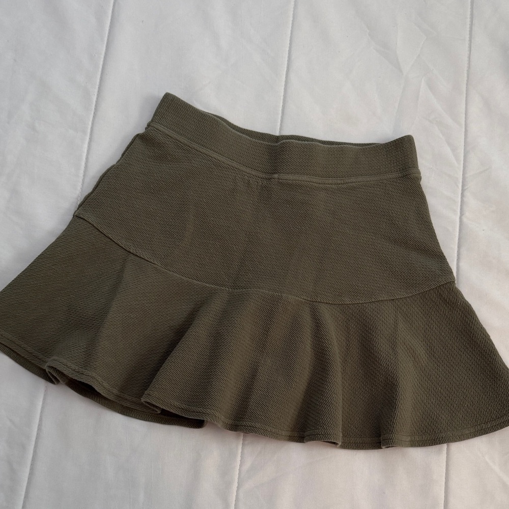 OFFLINE By Aerie Flared mini Skirt with built in shorts S